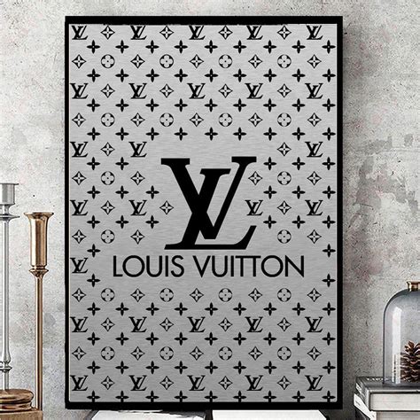 louis vuitton classic poster|louis vuitton wall art.